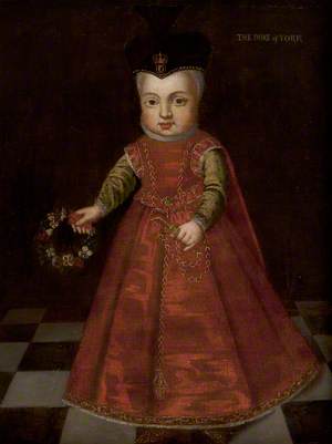 The Duke of York as an Infant