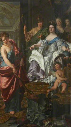 Allegorical Triumph with Queen Anne