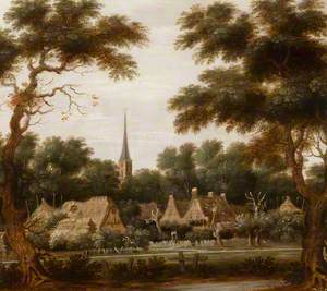 Landscape with Church