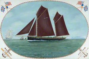 'Orient' under Full Sail