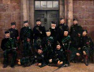 Officers of the Ross-shire Militia