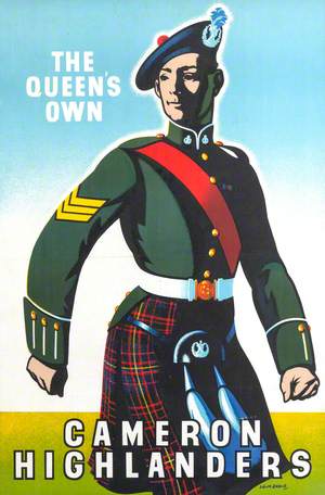Recruiting Poster: Cameron Highlanders
