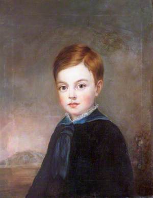 Robert Edward Chichester of Hall, Kent (1872–1958), as a Boy