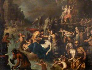 The Triumph of Neptune and Amphitrite, with Scenes of Ravishment