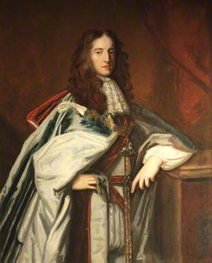William III (1650–1702), as Prince of Orange, in Garter Robes