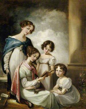 Caroline Lucy Elton (1809–1882), Lucy Caroline Elton (1809–1888), Catherine Maria Elton (1814–1876), and Maria Catherine Elton (1814–1899)