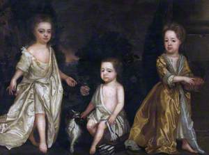 The Three Children, Edward (1694–1727), Elizabeth and Catherine, of Griffith Rice of Newton House and His Wife, née Katherine Hoby of Neath Abbey (?)