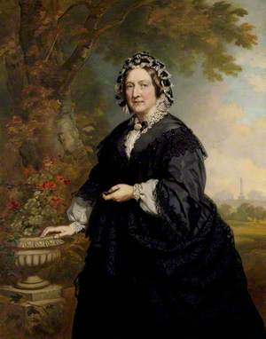 Anne Hood (1829–1917), Mrs George Luttrell