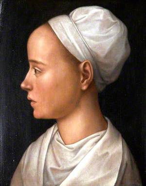 A Lady in a White Cap