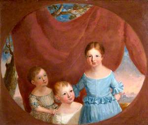 Three of the Children of Israel Jehoida Joyce: Julia (b.1838), Later Mrs Bartlet, Thomas Davis (1841–1906/1909), and Joiada Charles (1845–1878) (?)