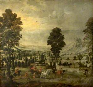 Landscape with Horsemen and a Coach