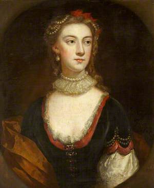 A Lady Wearing Pearls