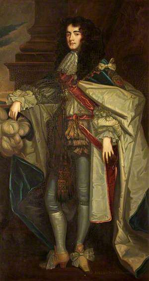 James Scott (1649–1685), Duke of Monmouth, in Garter Robes