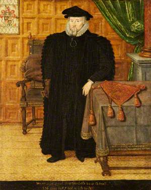 Sir Thomas Egerton (1540–1617), 1st Viscount Brackley, Aged 58