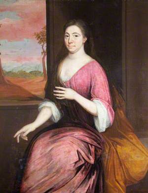 Portrait of an Unknown Lady in a Plum-Coloured Robe