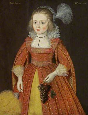 Portrait of a Young Girl of the Morgan Family, Aged 9