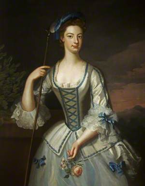 Lady Rachel Cavendish (1697–1780), Lady Morgan, as a Shepherdess