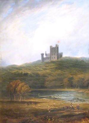 Penrhyn Castle from Dol Ogwen, Bangor