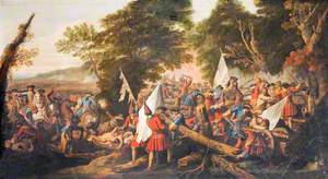 The Battle of Malplaquet (Tanières), 1709: The English Dismantling French Defences in the Wood