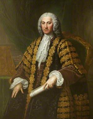 The Right Honourable Henry Bilson Legge (1708–1764), PC, MP, as Chancellor of the Exchequer
