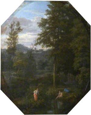 Landscape with Echo and Narcissus (?)