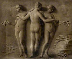 Simulated Relief of the Three Graces