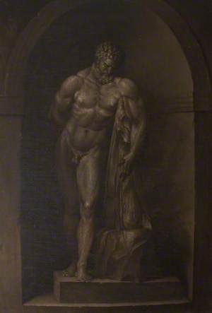 The Farnese Hercules in an Interior