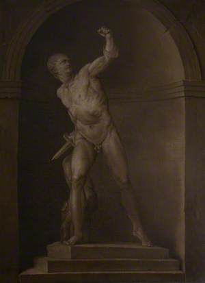 The Borghese Warrior in a Niche