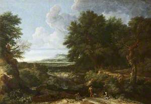 A Classical Landscape with Sportsmen