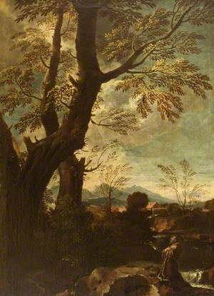 Landscape with the Stigmatisation and Ecstasy of Saint Francis