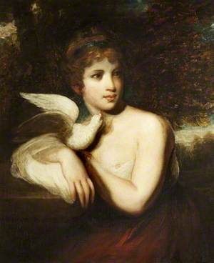 A Girl with a Dove