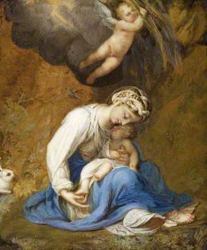La zingarella (The Madonna and Child with a Rabbit)