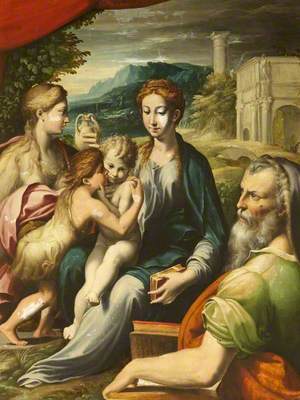 The Madonna and Child with the Infant Saint John the Baptist, the Magdalen and Saint Zacharias