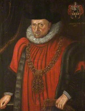 Sir Thomas Cambell (1536/1537?–1613/1614), Aged 74, as Lord Mayor of London