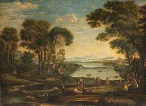 Landscape with the Marriage of Isaac and Rebecca