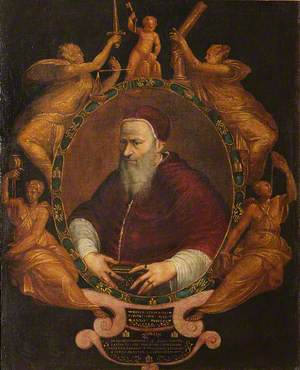 Allegorical Portrait of Pope Julius III (Giovanni Maria de' Ciocchi del Monte) (1487–1555)