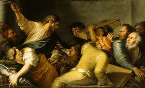 Christ Expelling the Money Changers from the Temple