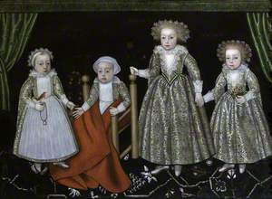 Four Children of Sir Thomas Lucy III and Alice Spencer (Robert, Richard, Constance and Margaret)
