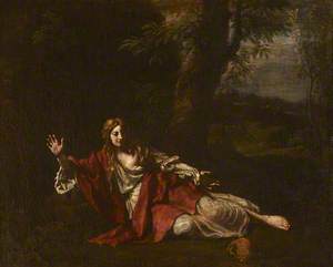 The Penitent Magdalen in a Landscape 