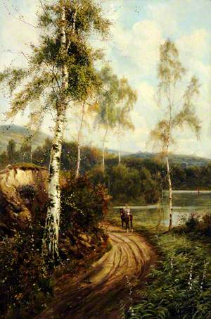 The Path by Loch Katrine, the Trossachs