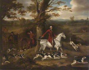 John Corbet and the Warwickshire Foxhounds