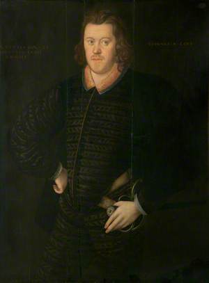 Sir Peter Legh IX (1563–1636), Aged 28