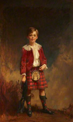 Edward Charles Stewart Robert Vane-Tempest-Stewart (1902–1955), Lord Stewart, Later 8th Marquess of Londonderry, as a Boy