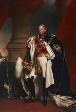 Charles William Stewart (Later Vane) (1778–1854), Baron Stewart, Later 3rd Marquess of Londonderry, KG, in Garter Robes