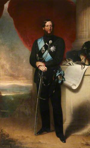 Frederick William Robert Stewart (1805–1872), 4th Marquess of Londonderry, KP, PC, as Lord-Lieutenant of County Down
