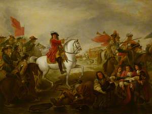 The Death of Frederick, 1st Duke of Schomberg, at the Battle of the Boyne
