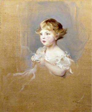 Lady Mairi Stewart (1921–2009), Later Lady Mairi Bury, as a Child of Two