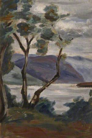 Trees by Loch Choire, Sutherland
