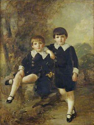 Frederick Fermor-Hesketh (1916–1955), Later 2nd Baron Hesketh of Hesketh, and His Brother John Fermor-Hesketh (1917–1961), as Children