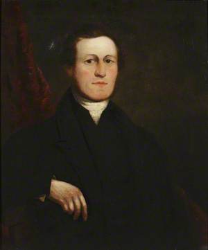 Portrait of an Unknown Gentleman in a Black Coat
